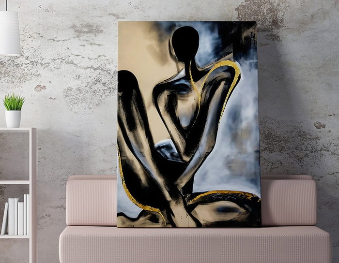 Wallity WY210 Cuadro decorativo en lienzo Multicolor 50 x 70 cm Wallity WY210 Cuadro decorativo en lienzo Multicolor 50 x 70 cm